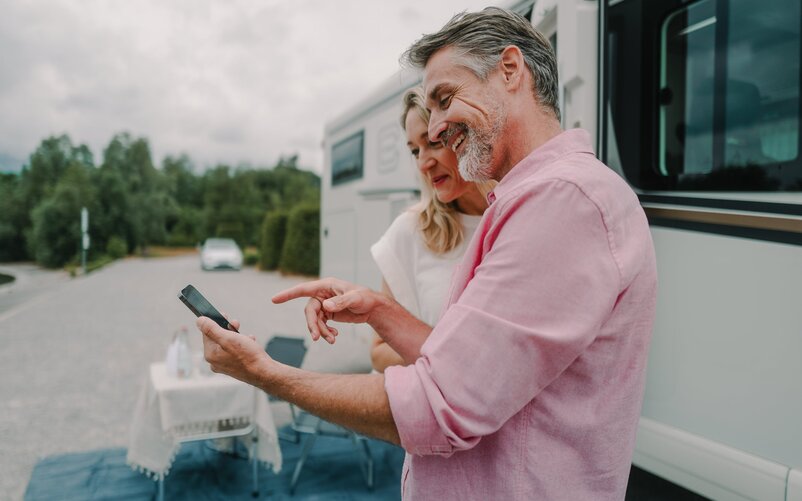 The smart motorhome makes it easier and more comfortable to monitor various functions. | © AL-KO Vehicle Technology