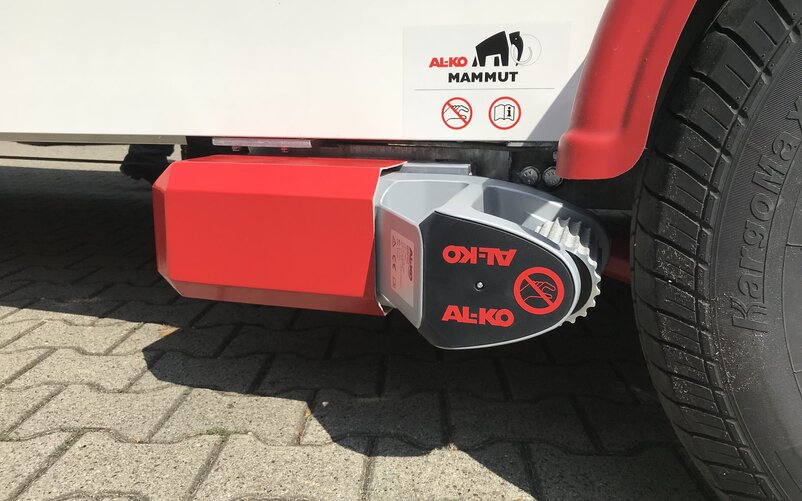 The fully automatic manoeuvring system MAMMUT from AL-KO as used at COBRA Trailer. | © A. Spindelberger Fahrzeugtechnik GmbH