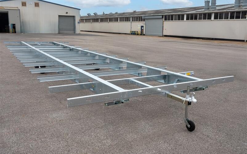 AL-KO chassis ensure the reliability and durability of the holiday homes. | © AL-KO Vehicle Technology