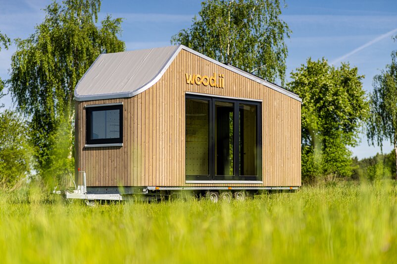 WoodenValley’s tiny houses are easy to transport. | © WoodenValley & MzH – Mark Meyer zur Heide