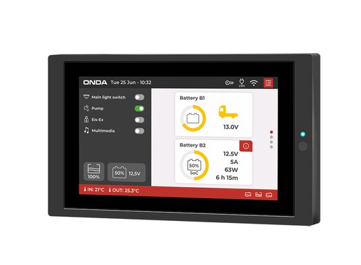 The new ONDA Linde Touch Panel | © AL-KO Fahrzeugtechnik-Gruppe